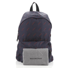 Explorer Backpack Logo Print Nylon