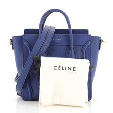 Luggage Handbag Grainy Leather Nano