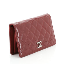 Brilliant L-Yen Wallet Quilted Patent