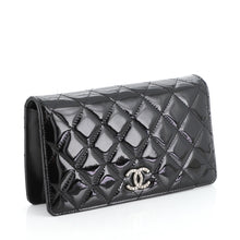 Brilliant L-Yen Wallet Quilted Patent