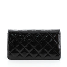 Brilliant L-Yen Wallet Quilted Patent