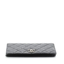 Brilliant L-Yen Wallet Quilted Patent