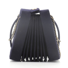 Paris-Hamburg Accordion Bag Quilted Wool