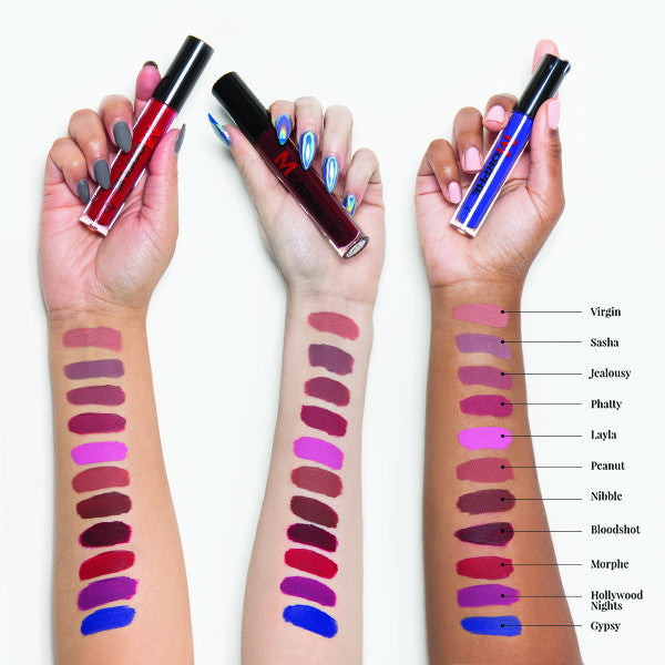 Morphe Liquid Lip Shades
