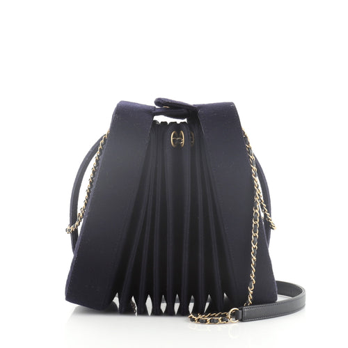Chanel Paris-Hamburg Accordion Bag Quilted Wool 