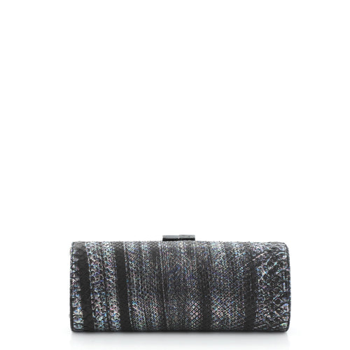 Jimmy Choo Tube Clutch Python Long